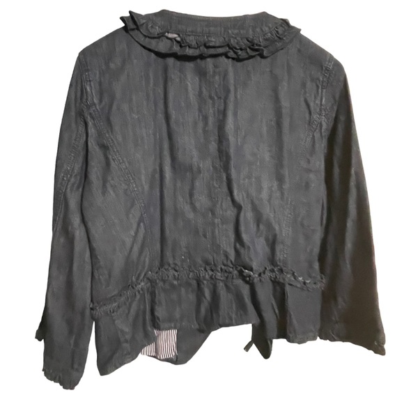 Ann Taylor LOFT Denim blazer/ jacket Size 14 - Picture 2 of 13